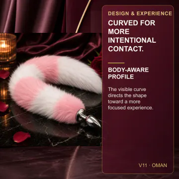 Fox Tail Anal Plug V11 product image view 3