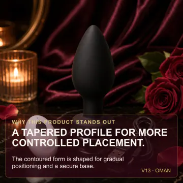 Rechargeable Remote-Control Anal Plug V13 product image view 2
