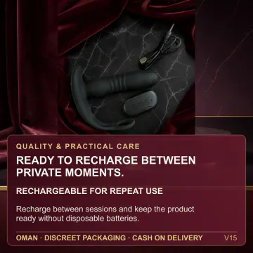 Rechargeable Remote-Control Vibrating Telescopic Dildo V15 product image view 4