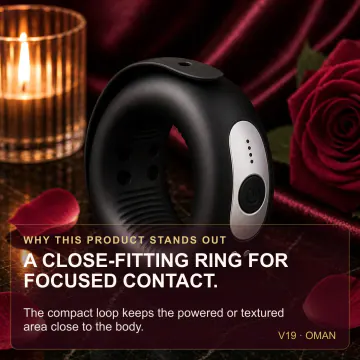Rechargeable Vibrating Penis Ring V19 product image view 2