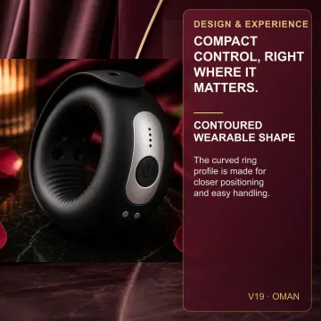 Rechargeable Vibrating Penis Ring V19 product image view 3