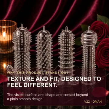 4-Piece Silicone Penis Sleeve Set V22 product image view 2