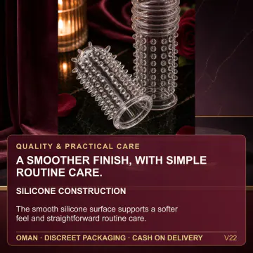 4-Piece Silicone Penis Sleeve Set V22 product image view 4