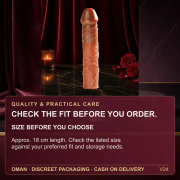 Long-Lasting Brown Penis Sleeve V24 product image view 4