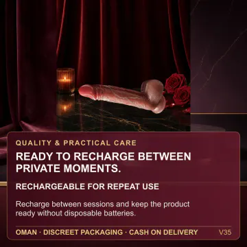Wireless Heated Telescopic Vibrating Dildo - Skin Color V35 product image view 4