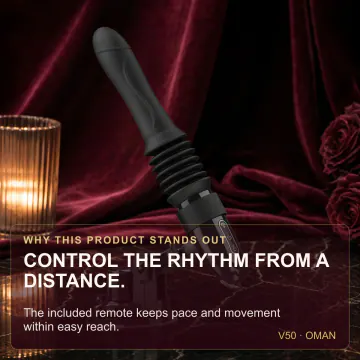 Rechargeable Remote Telescopic Sex Machine V50 product image view 2