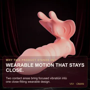 Wearable Butterfly Vibrator V51 product image view 2