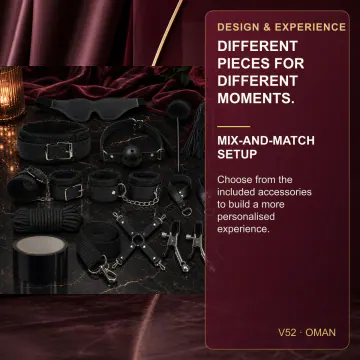 12-Piece BDSM Bondage Kit V52 product image view 3