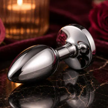 Metal Anal Plug - Size Choice V12 product image view 6