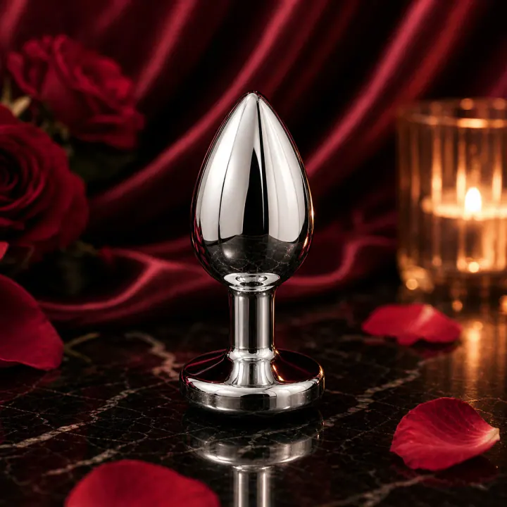 Metal Anal Plug - Size Choice V12 product image