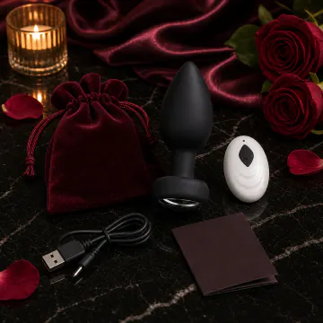 Rechargeable Remote-Control Anal Plug V13 product image view 7