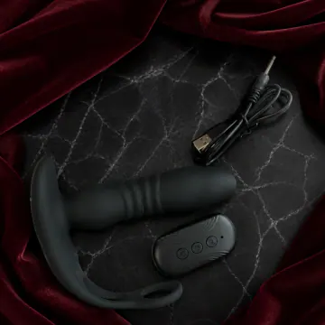 Rechargeable Remote-Control Vibrating Telescopic Dildo V15 product image view 7