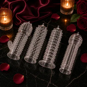 4-Piece Silicone Penis Sleeve Set V22 product image view 5
