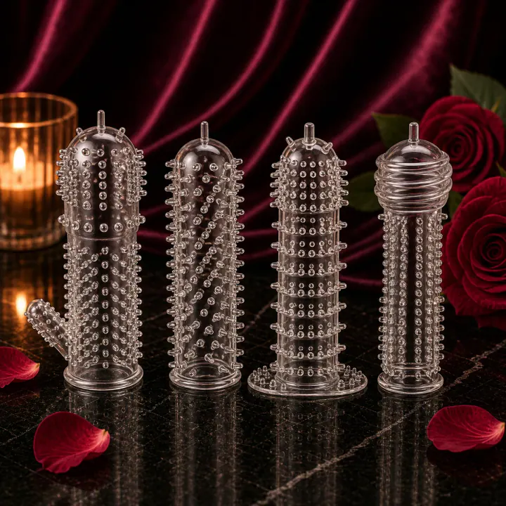 4-Piece Silicone Penis Sleeve Set V22 product image