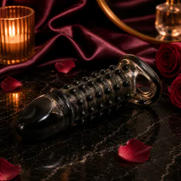 Black Spiked Penis Sleeve V26 product image view 5