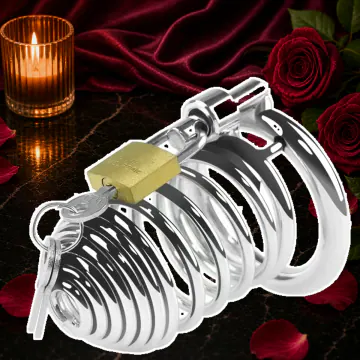Lockable Chastity Cage V37 product image view 5
